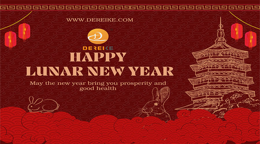 DEREIKE New Year 2023 CNY Holiday Notice