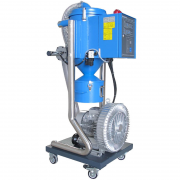Application of high pressure fan on suction machine