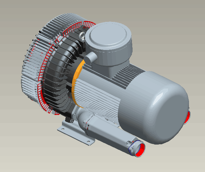 side channels blower