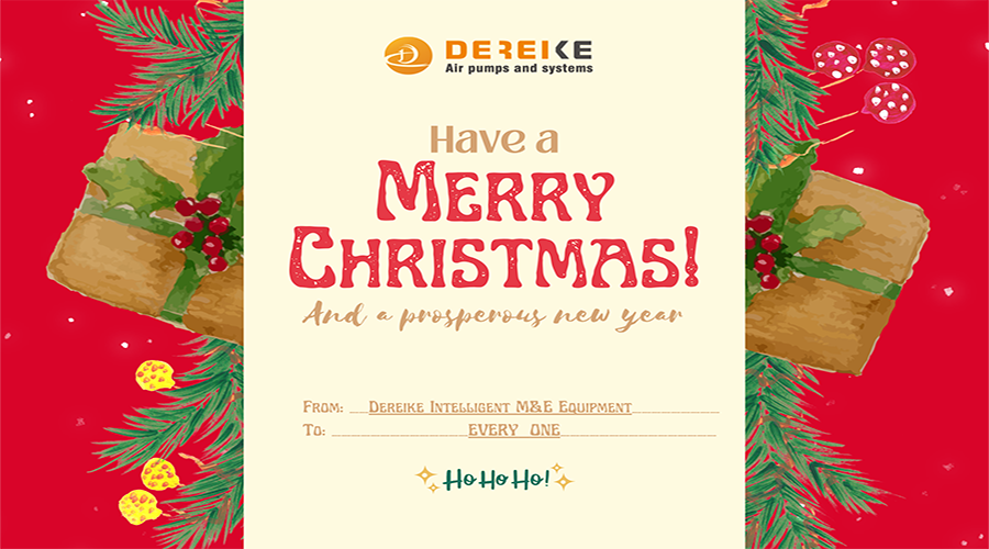 DEREIKE wish you Merry Christmas in 2022