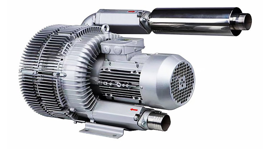 How to reduce the noise of side channel blower