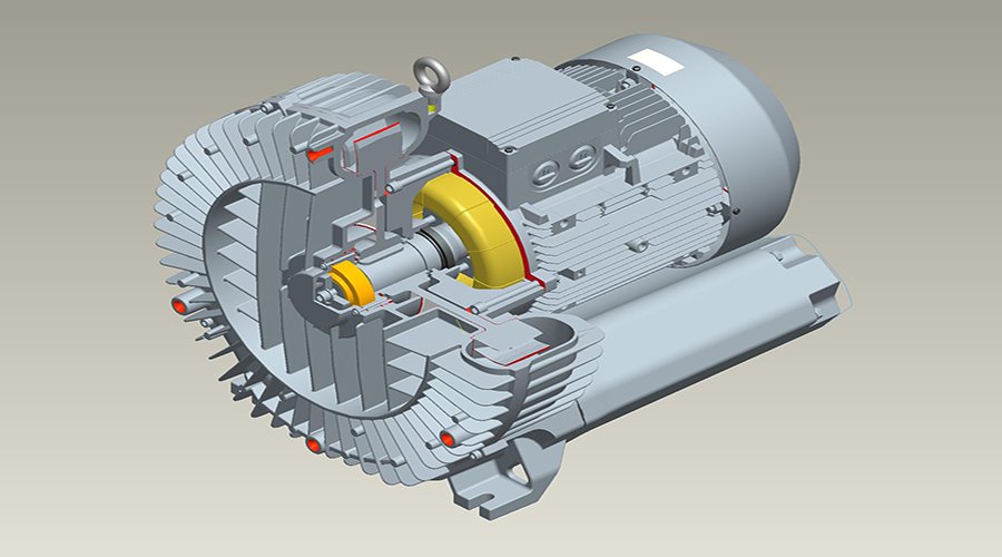 Stability of DEREIKE side channel blower SKF bearing