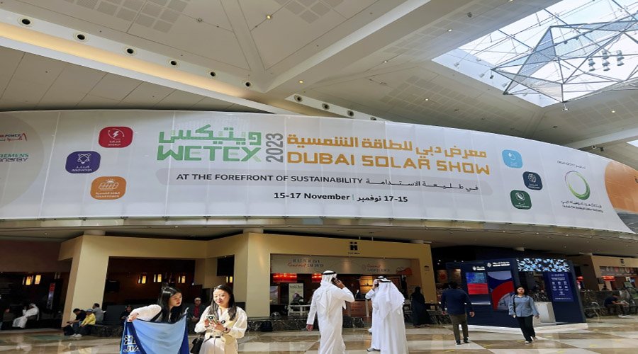 Dereike in Dubai WETEX Solar Show